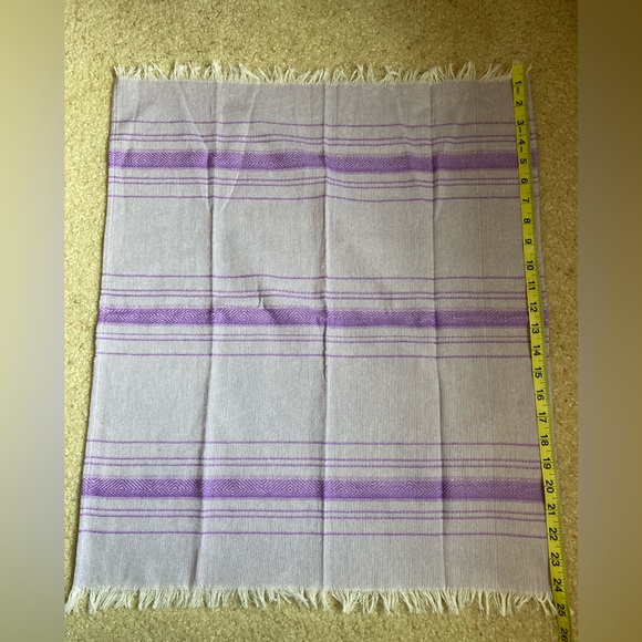 Artisan Woven Mexican Tea Towel, Hand Towel, Boho Chic, Kitchen, Serape - Picture 6 of 6